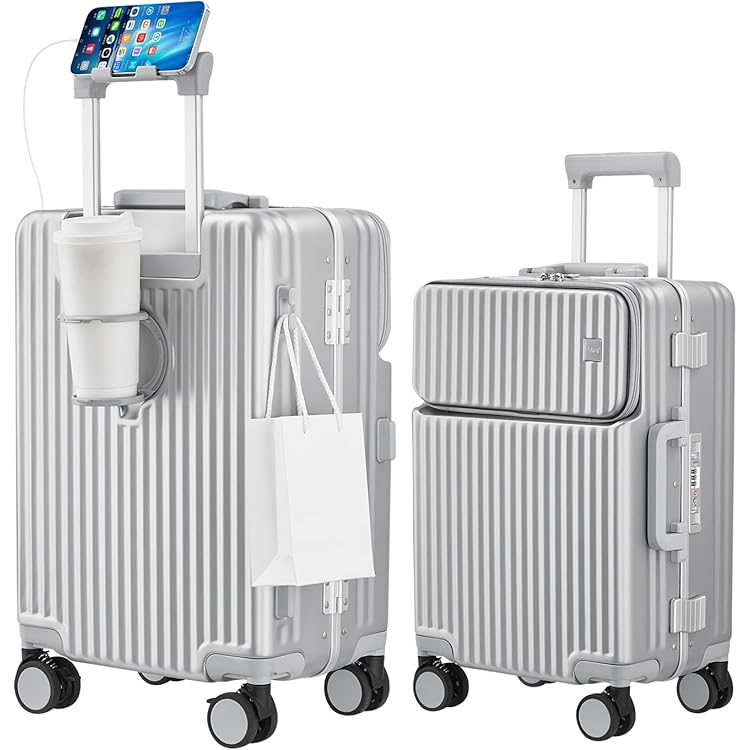 Amazon | [GGQAAA] スーツケース キャリーケース トップオープン USB