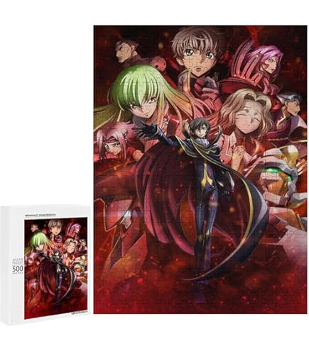 コードギアス 復活のルルーシュ パズル　フレーム付き　【完成品】 コードギアス 復活のルルーシュ パズル 完成品 フレーム - メルカリ