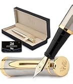 Amazon.co.jp: ワーズワース & ブラック 万年筆セット 中字 インク