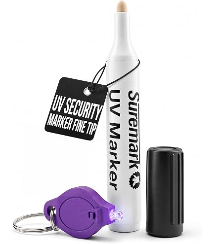 Amazon | UV Blacklight Reactive Large Tip PINK Invisible Ink