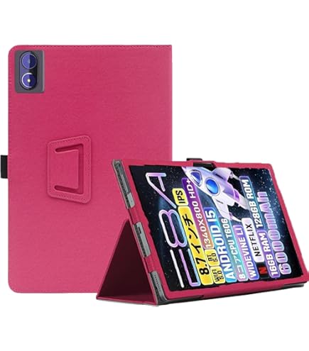 Amazon.co.jp: Zuleisy E8A 8.7インチ Android15 タブレット用 ケース