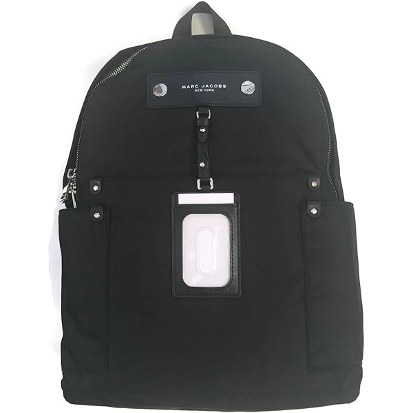 マークジェイブス　バックパック　リュック　ロゴ　ブラック　A4収納可能　大容量 マークジェイブス バックパック リュック ロゴ ブラック A4収納可能 大