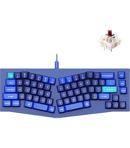 Amazon.co.jp: Keychron Q8 スワップ可能 RGB バックライト レッド