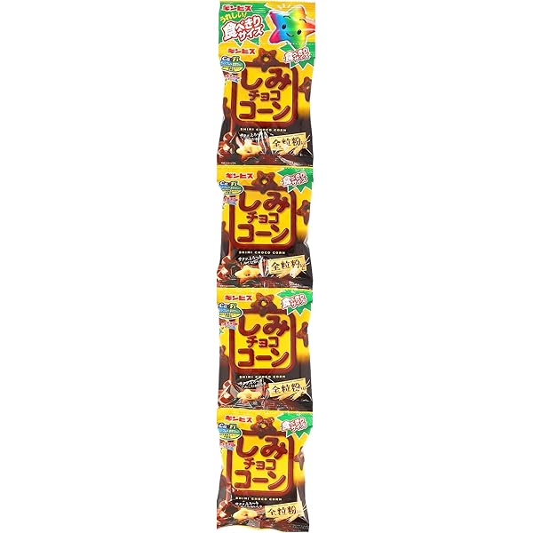 Amazon | ギンビス しみチョココーン 全粒粉 スティック 40本