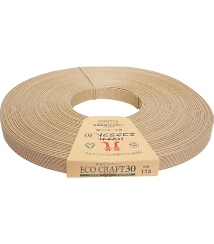 Amazon.co.jp: 紺屋商事 04 /3 クラフトバンド(紙バンド) 12本