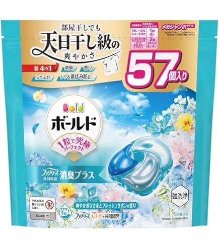 Amazon.co.jp: P&G ボールドジェルボール 4D 心安らぐホワイト