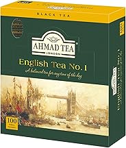 AHMAD TEA ( アーマッドティー ) イングリッシュティーNo.1 ティーバッグ 100袋入り [ 英国ブランド 個包装 ]