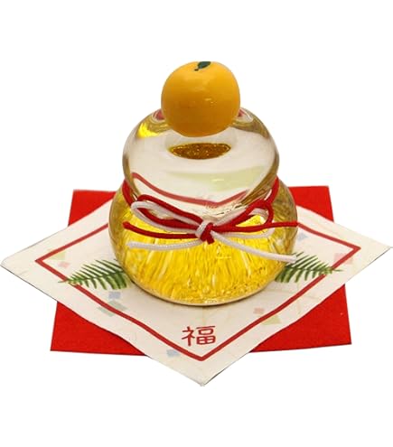 Amazon.co.jp: 日本職人が作る 食品サンプル 鏡餅 1升 IP-173 : ホーム