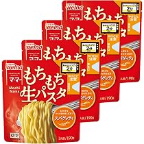 Amazon.co.jp: マ・マー レンジで2分 もちもち生パスタ スパゲッティ