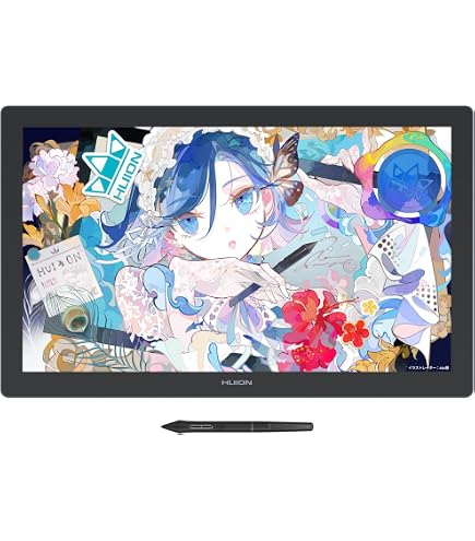 Amazon.co.jp: HUION 液タブKamvas Pro13 GT-133/Kamvas Pro12 GT-116