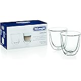 DeLonghi(デロンギ) ダブルウォールグラス カプチーノ 190ml(2個セット) DWG2S-190