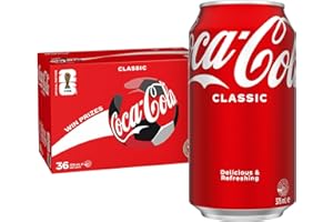 Coca-Cola Classic Soft Drink Multipack Cans 36 x 375mL