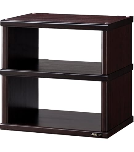 Amazon | タオック オーディオラック（4段）ダークウッドTAOC“XL
