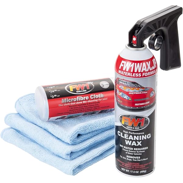 Amazon.co.jp: FW1 (エフダブリューワン) 水なし洗車 & カーワックス