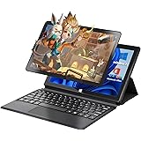 2in1タブレット PC 【2019 office搭載/Windows11Pro】 高級金属シェル 10.1インチ 1920×1200 IPS ディスプレノートパソコン 第10世代インテル Celeron J4105（4コア）1.5~2.5Ghz/メ