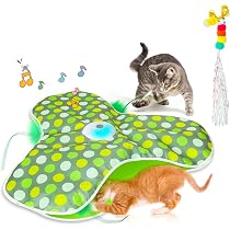 ♪　猫 おもちゃ 玩具 一人遊び 子猫 キャット 運動 自動 グッズ Amazon | 猫 おもちゃ 電動 猫 オモチャ 猫 自動 おもちゃ キャッチ