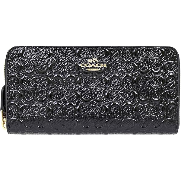 COACH コーチ アウトレット 長財布 レザー C7360 ブラック Amazon | [コーチ] 財布 長財布 C7360 ロング ジップ アラウンド