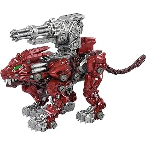 ZOIDS ゾイドワイルド ZW47 バーニングライガー コアドライブウェポン インパクトガトリングセット