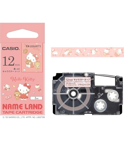 Amazon | カシオ ラベルライター ネームランド テープ 18mm XR-18SS1