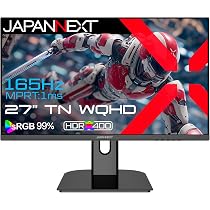 Amazon.co.jp: JAPANNEXT 27インチ ゲーミングモニター JN-T27G165Q