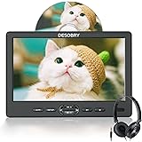 ヘッドレストモニター スロットイン式 10.1インチ DESOBRY 車載モニター 1080P対応 車載dvdプレーヤー レジューム機能 CPRM リージョンフリー HDMI入力/USB/SDカード/AV出力/AV入力対応