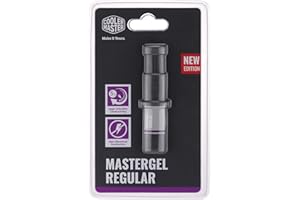 Cooler Master MGX-ZOSG-N15M-R2 MasterGel Regular Thermal Paste, 5 Thermal Conductivity, Flat-nozzle Syringe Design