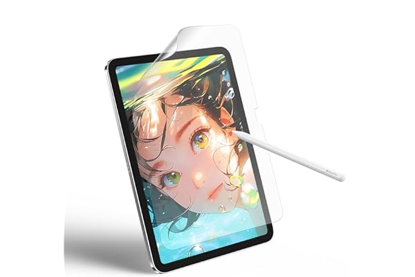 NIMASO ペーパーライクフィルム iPad 第11世代（A16）2025年用/iPad 第10世代 2022年用アンチグレア 反射低減 位置決めガイド付き 指紋防止 保護フイルム 紙のような描き心地 アイパッド 11世代/10世代対応 DTB25F1616