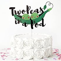 thumbnail image 2 of Two Peas In A Pod Printable Baby Shower Banner, Twins Baby Shower Sign 2 of 11