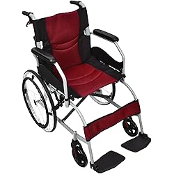 Amazon | ESLUVE 介助型車椅子 車いす 折り畳み式 軽い車椅子 簡易