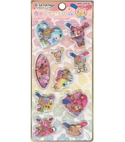 おかあ Amazon.co.jp: カミオジャパン ステッカー あわわちゃんウォーターイン