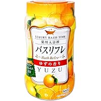 Amazon | 【医薬部外品】バスロマン 無添加タイプ入浴剤 ふんわり柚子