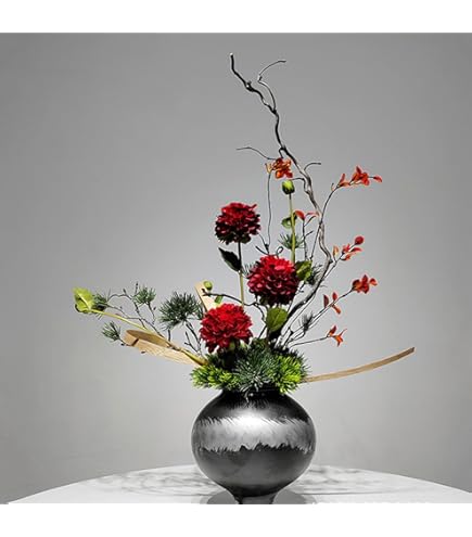 Green Coffret【グリーン コフレ】 HGJH 生け花 人工観葉植物 F フェイクグリーン 卓上 小型 ディスプレイ用 現代的な装飾 店舗装飾 茂る外観 繊細な葉 自然な