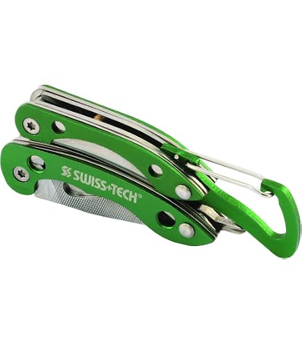 SWISS TECH 6-in-1 Utility key Multi-tool Kunci-Utiliti Pelbagai-Alat