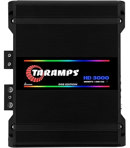 Amazon.co.jp: Taramp's MD 3000.1 1オーム 3000ワット クラスD