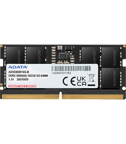 Amazon.co.jp: ADATA DDR5 5600MHz 32GB (1x32GB) CL46 SODIMM