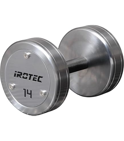 Amazon | IROTEC（アイロテック） ハードクロームジムダンベル20KG（1