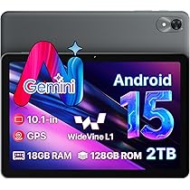 Amazon.co.jp: 【Android 15 タブレットGemini AI搭載 】10インチ