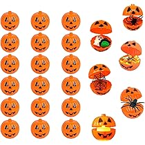 Amazon.co.jp: CHENLONB ハロウィン カボチャバケ 24個セット