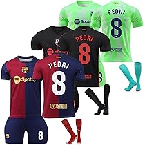 バルセロナ　ペドリ　PEDRI 16 シャツ　パンツおまけ付き Amazon.co.jp: ペドリ ユニフォーム Pedri 背番号8 23-24