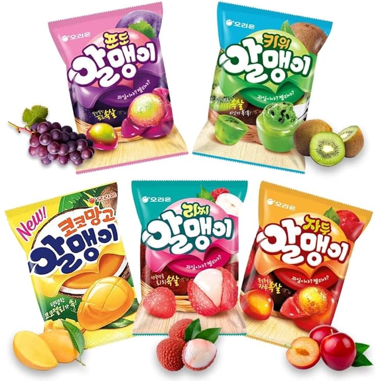 Amazon | 韓国グミ マイグミ オリオン 果汁グミ 4種アソート（葡萄