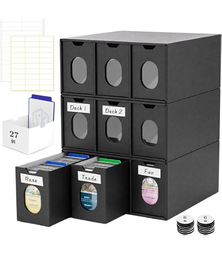 Amazon.co.jp: Yotakala ストレージボックス トレカ 大容量 12300枚