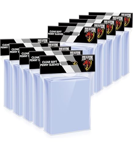 Amazon.co.jp: 5000枚 ペニーカードスリーブ トップローダー