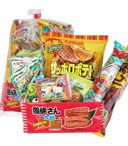 Amazon.co.jp: 250円 お菓子 袋 詰め合わせ セットB 河中堂【 全国