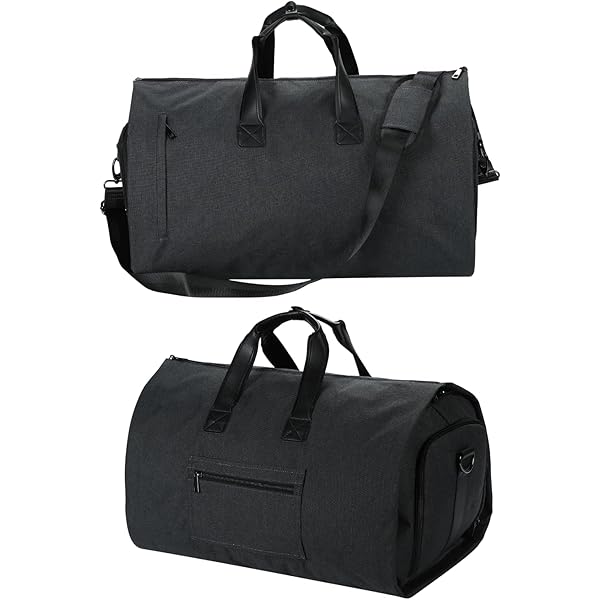Amazon | Lekesky ガーメントバッグ - 45L 大容量 スーツ収納 靴収納