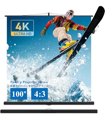 エプソン EPSON 80型 携帯型ロールスクリーン ELPSC08 Amazon.co.jp 