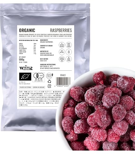 Amazon.co.jp: [冷凍] ライフフーズ ラズベリー 500g : 食品・飲料・お酒