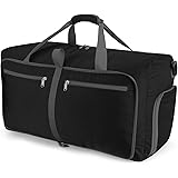[Amazonブランド] Eono(イオーノ) - 折りたたみ 旅行バッグ トラベルバッグ 折りたたみバッグ 大容量 軽量 防水 コンパクト 旅行 出張 整理用 - 60L