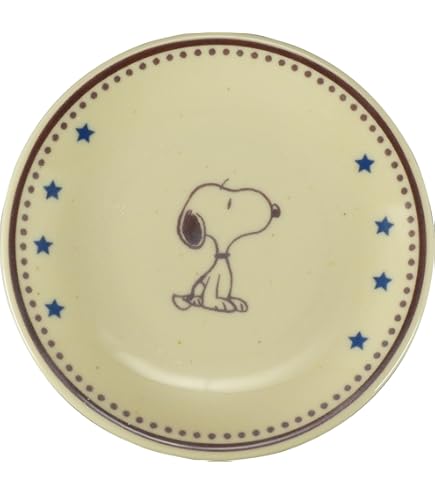 スヌーピー SNOOPY プレート 皿 陶器 ヴィンテージ レトロ Amazon.co.jp: 金正陶器(Kaneshotouki) 「 PEANUTS (ピーナッツ