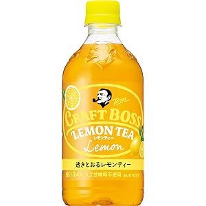 サントリー クラフトボス レモンティー 紅茶 500ml ×24本