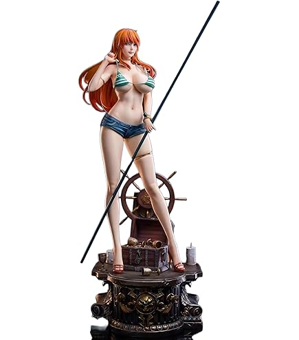 ONEPIECE  ナミ　水着　フィギュア　ガレージキット　スタチュー Amazon.co.jp: ナミ フィギュア 1/6スケール 塗装済み完成品
